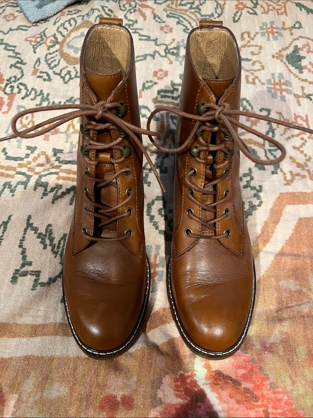 Madewell Lace-Up Boots